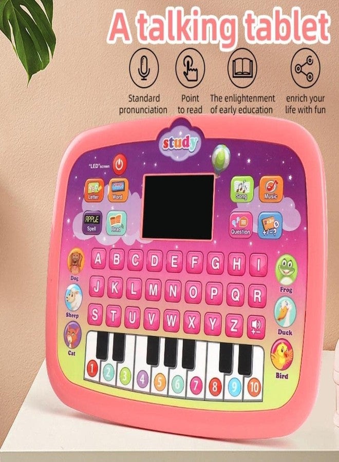 Storio Learning Educational Computer Kids Piano Laptop with Led Screen & Music | Fun Activities Toy Computer Tablet for Kids Toddlers 1 2 3 4 5 6 + Year Old Boy and Girls, Multicolor - Image 4